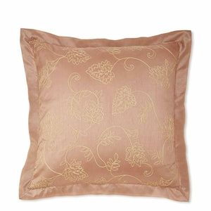 TWO WATERFORD EURO SHAMS CALLUM SPICE EMBROIDERED
